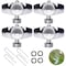 Morvat Metal Garden Sprinkler with Gentle Water Flow up to 30FT, 4PK MOR-FSPRINKLER-4PACK-A - alternate 1
