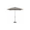 Treasure Garden 7.5 ft Square Patio Umbella, aluminum, fiberglass ribs, outdoor, Granite UM847SQ-09 5402 Granite - alternate 1
