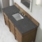 James Martin Vanities Brittany 60" Single Vanity, Pecan w/ 3 CM Parisien Bleu Silestone Top 655-V60S-PCN-3PBL - alternate 5