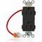 Leviton Straight Blade Receptacle, 5-15R, 15 A, 125V AC, Flush Mount, Self-Grounded M1626-SCE - alternate 1