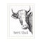 Homeroots Herd That White Framed Print Bathroom Wall Art 530079 - alternate 1