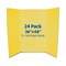 Flipside 36 x 48 1 Ply Yellow Project Board Pack of 24 30070-24 - alternate 3