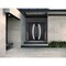 Vdomdoors Steel Double Doors Deux 6500 Black 2 Sidelight Exterior Windows Stainless Inserts Single Modern Pai DEUX6500DEXD-BLK-RH-W16+72+16 x H80 - alternate 5