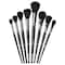 Silver Brush Silver Mops Round and Oval, Black Brushes, 8-Piece Set MP-5665 - alternate 1