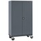 Sandusky Lee Wardrobe Cabinet, 78 in H, 46 in W, 24 in D, Keyed, 1 Shelves TAWR462472-02 - alternate 4