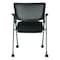 Office Star Products FC Series Folding Chair with Screen Back, Black FC8487-231 - alternate 4