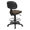 Office Star Products DC Series Sculptured Seat & Back Custom Fabric Drafting Chair, Dillon Java DC517V-R102 - alternate 5