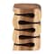 Bali & Pari Eliada Hand-carved Suar Wood Side Table 259-14284-ZORO - alternate 6