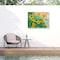 Trademark Fine Art Outdoor Canvas Art Jukyong Park Sunflowers Wall Art for Patios, or Gardens 1X26926-OC3547WR - alternate 1