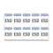 Signmission OSHA Notice Sign, ESD, 5in X 3.5in Decal, 10PK, 3.5" W, 5" L, Portrait, PK10, ESD Sign OS-NS-D-35-V-12173-10PK - alternate 1