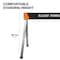 Klein Tools Fixed-Leg Saw Horse, 2PK 66187 - alternate 11