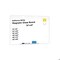 Fab Glass And Mirror Glass Dry Erase Board 36in x48in, Eased Corners Floating White Surface Frameless Glass Board with GBZ36x48-SB601 - alternate 1