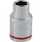 Channellock 3/8'' Drive 5/16'' 6-Point Shallow Standard Socket 302658 - alternate 1