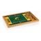 Picnic Time Family Of Brands NCAA Baylor Bears Football Field Icon Glass Top Cutting Board & Knife Set 910-00-505-924-0 - alternate 2