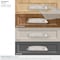 Amerock Stature 5-1/16 in 128 mm Center-to-Center Satin Nickel Cabinet Cup Pull BP22439G10 - alternate 3