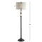 Jonathan Y January 60" Glass/Metal LED Floor Lamp, Mercury Glass/Oil Rubbed Bronze JYL1016A - alternate 6