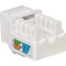 Rca Keystone CAT6/5E RJ45 White Modular Jack TPHKJRJ45EV - alternate 3