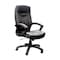We'Re It Mayfair Series Executive High-Back Upholstered Task Chair for Home or Office in Black Eco Leather OFD-7000-BLK - alternate 1