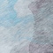 Homeroots 8' X 10' Teal Blue And Gray Abstract Washable Indoor Outdoor Area Rug 631860 - alternate 6