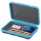 Its Academic Flexi Storage Box with Lid, Collapsible Pencil Case Design for Craft and School Supplies, Blue/Black 23133 - alternate 1