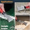 Powertec 9-in-1 Painter's Tool w/ 3in Stainless Steel Putty Knife with 3/8in & 1/4in Wrench 72067 - alternate 3