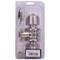 Prosource Passage Knob, Metal, Stainless Steel, 2-3/8 to 2-3/4 in Backset, 1-3/8 to 1-3/4 in Thick Door TS630V-PS - alternate 2