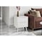 Monarch Specialties Accent Table, Side Table, Storage Drawer, Nightstand, Bedroom, Living Room, White, Contemporary I 3688 - alternate 2