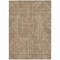 Homeroots 3' X 5' Brown And Beige Abstract Washable Indoor Outdoor Area Rug 594911 - alternate 3