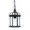 Homeroots Matte Black Cage Hanging Light 398008 - alternate 5