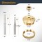 Powertec Router Brass Inlay Kit w/ Router Bushing Guide, Centering Pin & 1/8" x 1/4" Carbide Router Bit 71333 - alternate 2