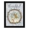 Homeroots Thankful Wreath Black Framed Print Wall Art 529986 - alternate 1