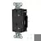 Hubbell Wiring Device-Kellems Straight Blade Receptacle, 5-20R, 20 A, 125V AC, 2 Pole, 3 Wire, Surface Mount, Grounded HBL2182STBKTR - alternate 2