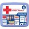 Johnson & Johnson Travel Ready First Aid Kit - 80 x Piece(s) - 5.5in Height x 6.3in Width x 1.7in Depth - Plastic 202068 - alternate 2