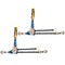 Mytee Products 2PK 5/16in-3/8in Easy Ratcheting Chain Binder w/Up to 36in Chain Take-Up 5400lb WLL, 2PK CB-AEZ-Lx2 - alternate 1