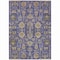 Homeroots 8' X 10' Purple Beige And Taupe Oriental Washable Indoor Outdoor Area Rug 582125 - alternate 3
