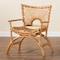 Bali & Pari Mamba Bohemian Natural Rattan Arm Chair 248-13695-ZORO - alternate 7