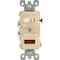 Leviton Commercial Grade Ivory 15A Switch & Pilot Light S03-05226-0IS - alternate 1