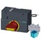 Siemens front mounted rotary operator EMERGENCY OFF with door interlock IEC IP30/40 3VA9257-0EK27 - alternate 4