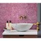 Apollo Tile Orchid Pink 11.2 in x 11.2 in Glass Glossy, Matte Floor and Wall Mosaic Tile 4.36 sqft/case, 5PK APLGEM883A - alternate 8