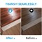 Wrightmaster 1.57 in. x 120 in. Waterproof Flexible Self-Adhesive Vinyl Transition Strip, Cherry ZR-17951CY01 - alternate 7