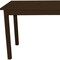 Homeroots 48" Coffee Solid Wood Dining Table 548859 - alternate 5