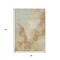 Homeroots 5' X 8' Coral And Ivory Abstract Washable Indoor Outdoor Area Rug 616317 - alternate 6