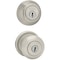 Kwikset Signature Series Knob Lockset, 2 Grade, Keyed Key, Satin Nickel, 2-3/8 x 2-3/4 in Backset, K4 Keyway 99910-034 - alternate 2