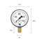 Zenport Dry Air Pressure Gauge, 160 PSI DPG160 - alternate 3