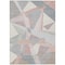 Homeroots 5' X 8' Blush Ivory And Gray Geometric Washable Indoor Outdoor Area Rug 616689 - alternate 7