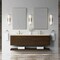 James Martin Vanities Allamari 72" Double Vanity, Sable w/ 3 CM Tajnar Eclos Top D640-V72-SBL-WTJR - alternate 6