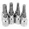 Performance Tool 8 pc. 3/8 in. Dr. SAE Hex Bit Set, Chrome Vanadium, Corrosion Resistant W38870 - alternate 1