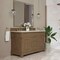James Martin Vanities Brookfield 60" Double Vanity, Pecan, w/ 3 CM Siberian Silestone Top 547-V60D-PCN-3SFR - alternate 6