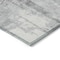 Homeroots 5' X 8' Gray And Silver Geometric Washable Indoor Outdoor Area Rug 618590 - alternate 6