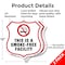 Signmission No Smoking Shield Label Set This Is A Sm, 12 inch X 12 inch, Aluminum Metal Sign, 2PK SHI-A-2PACK-12-399 - alternate 4